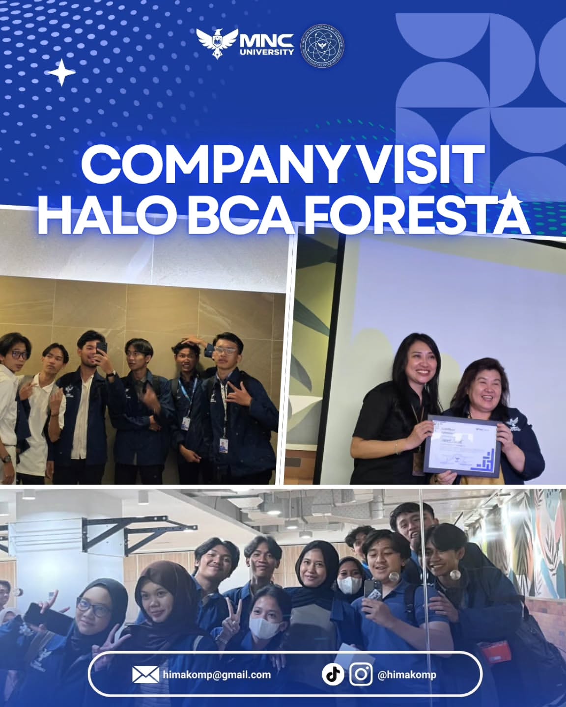 Company Visit Halo BCA Foresta